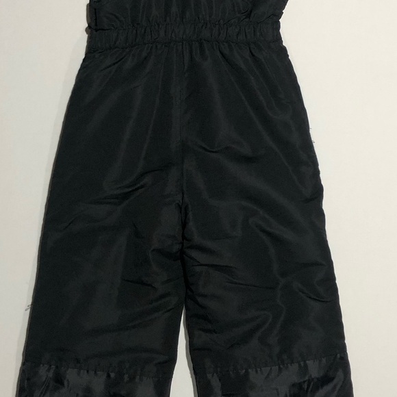 Minus Zero Kids Black Bib Overalls Snow Pants Size 5-6 - Picture 5 of 16